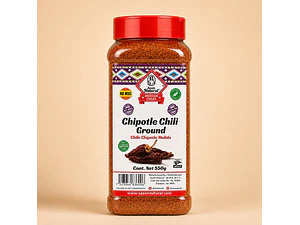 Chipotle Powder 550g - Natural Seasoning | Sazon Natural