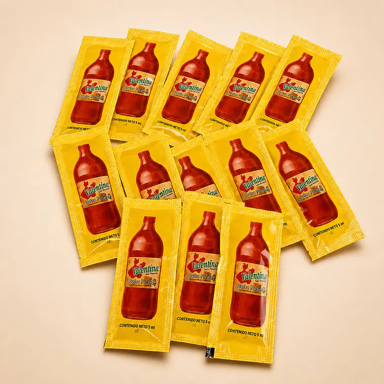 Saquetas Molho Valentina (15 x10g) | Valentina 1