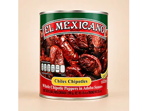 Chiles Chipotle em Adobo 2.8kg | El Mexicano