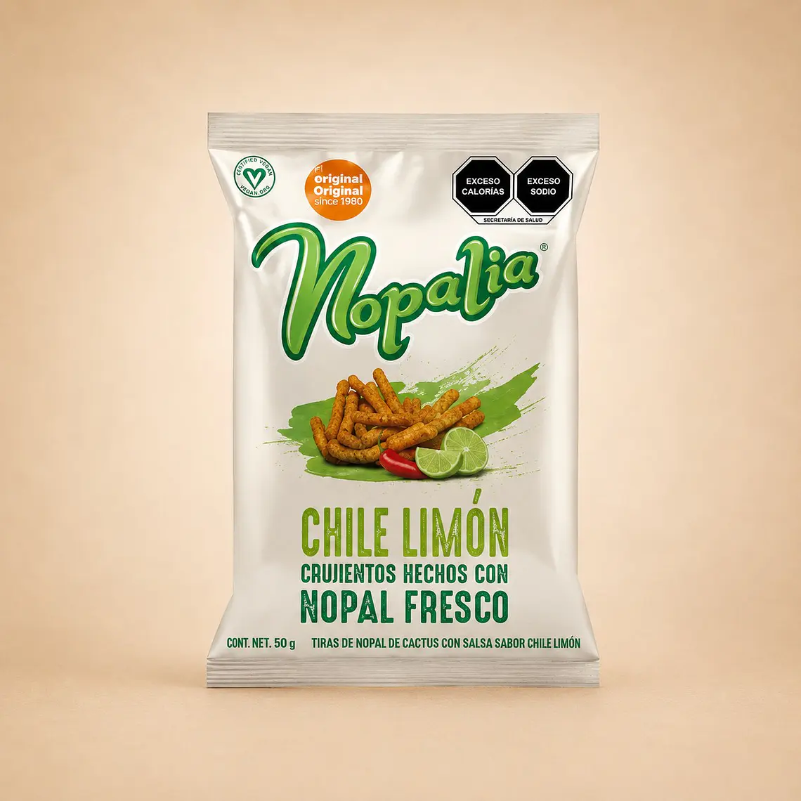 Churritos Lime 80g | Nopalia 1