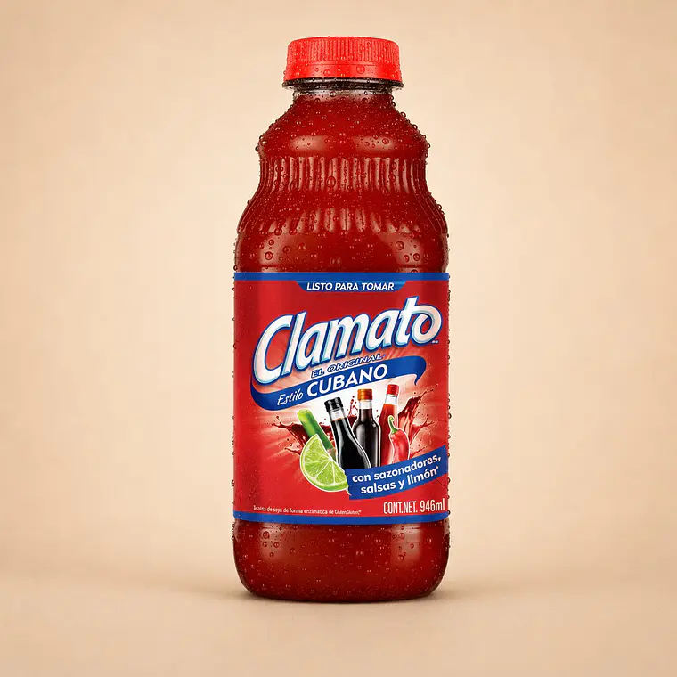 Sumo de Tomate e Amêijoa Temperado 946ml | Clamato 1