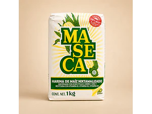 White Corn Flour for Tortillas 1kg | Maseca