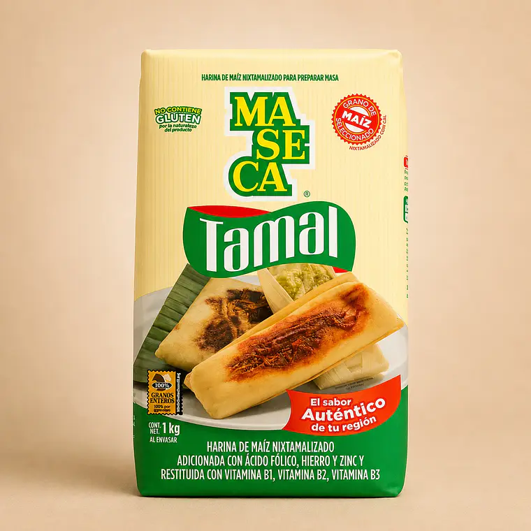 Harina de Maíz para Tamales 1Kg | Maseca 1