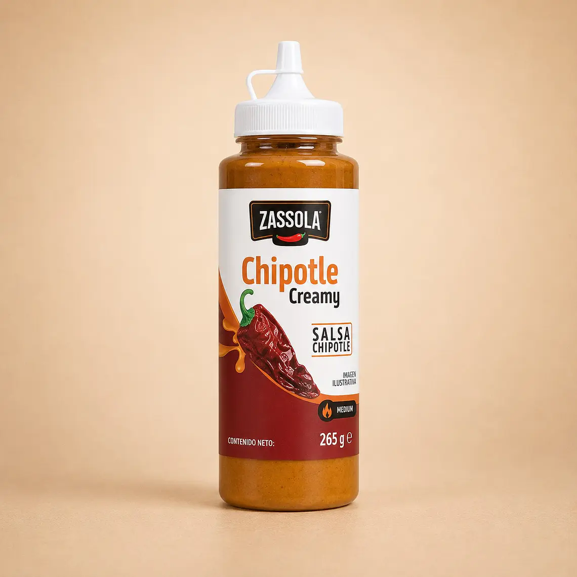 Molho Cremoso de Chipotle 265g | Zaachila 1