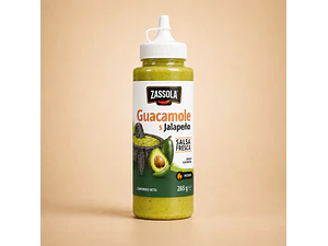 Salsa Cremosa de Guacamole y Jalapeño 235g | Zaaschila