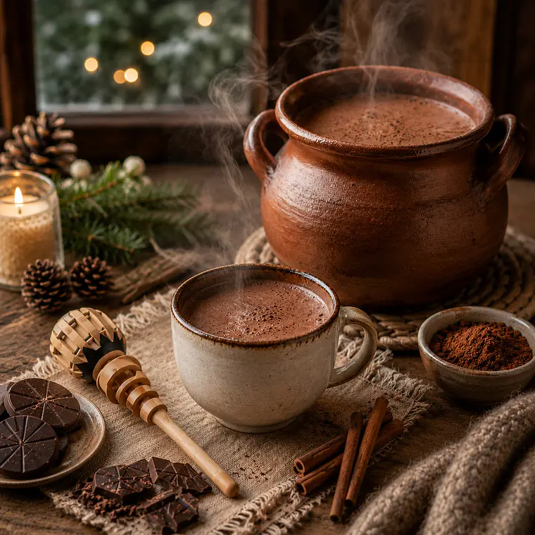 Molinillo para Preparar Chocolate Quente - 34cm 2
