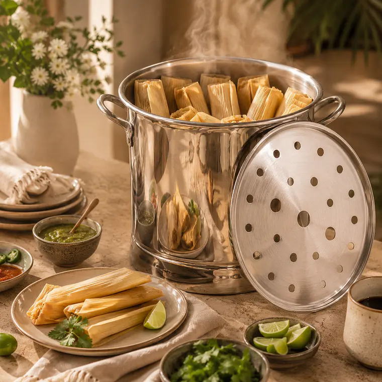 Vaporeira para Tamales 20 L 2
