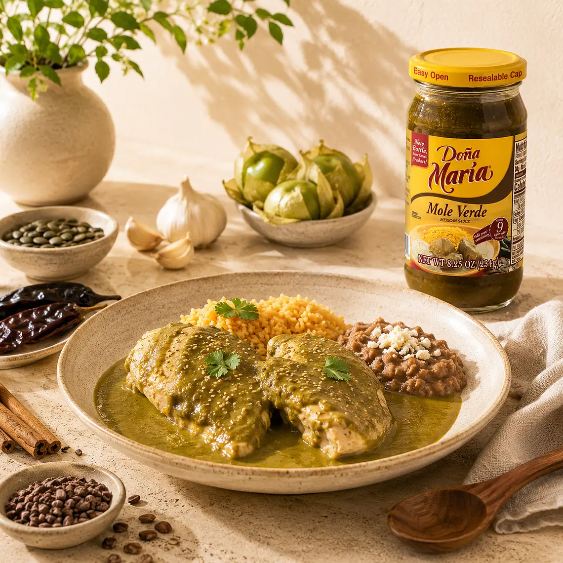 Mole Verde Doña Maria 235g 2