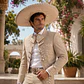 Authentic Mexican Charro Sombrero, Velvet Mariachi Hat - thumbnail 2