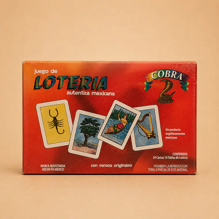 Juego de Lotería Mexicana, el Bingo de México 1