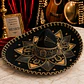 Authentic Mexican Charro Sombrero, Velvet Mariachi Hat - thumbnail 3