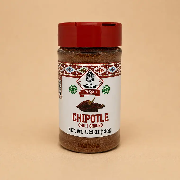 Ground Chipotle Chili Sazon Natural 120g 1