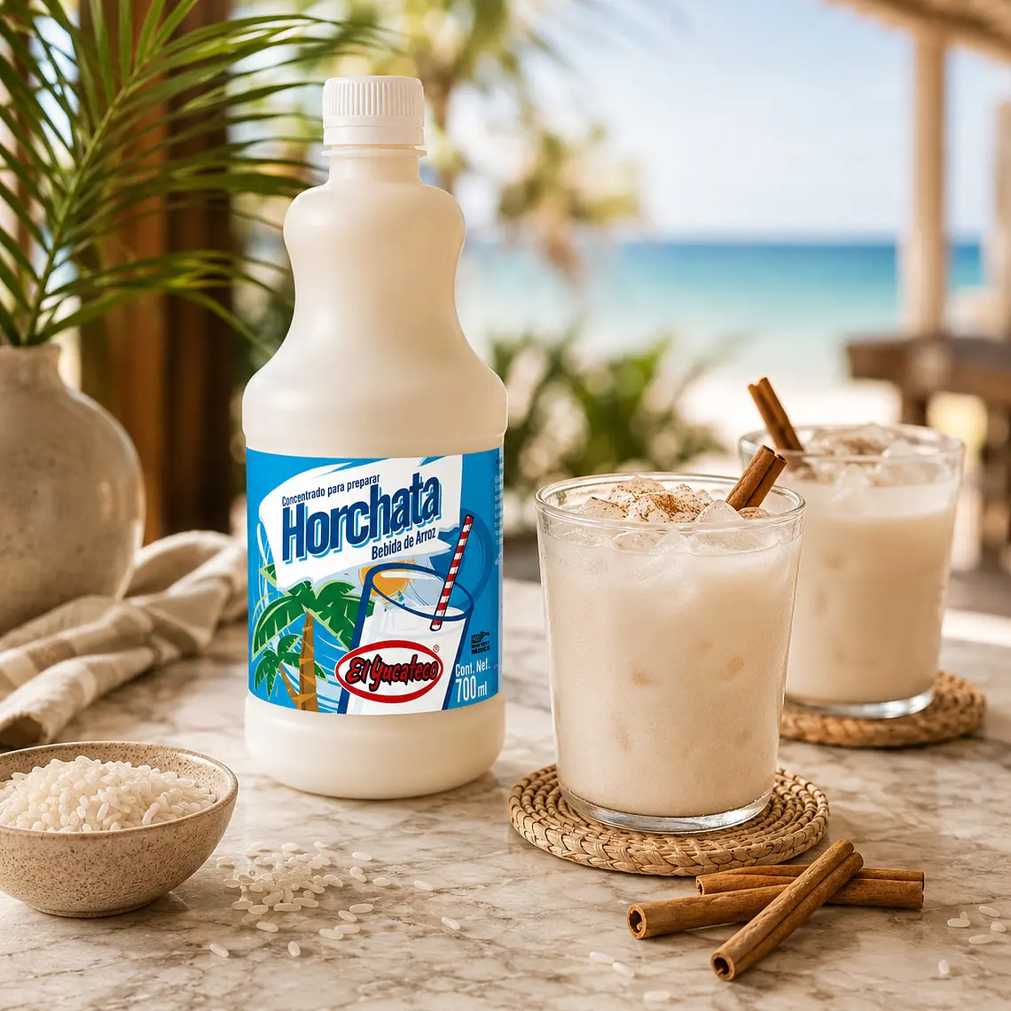 Concentrado de Horchata El Yucateco, 700 ml 2