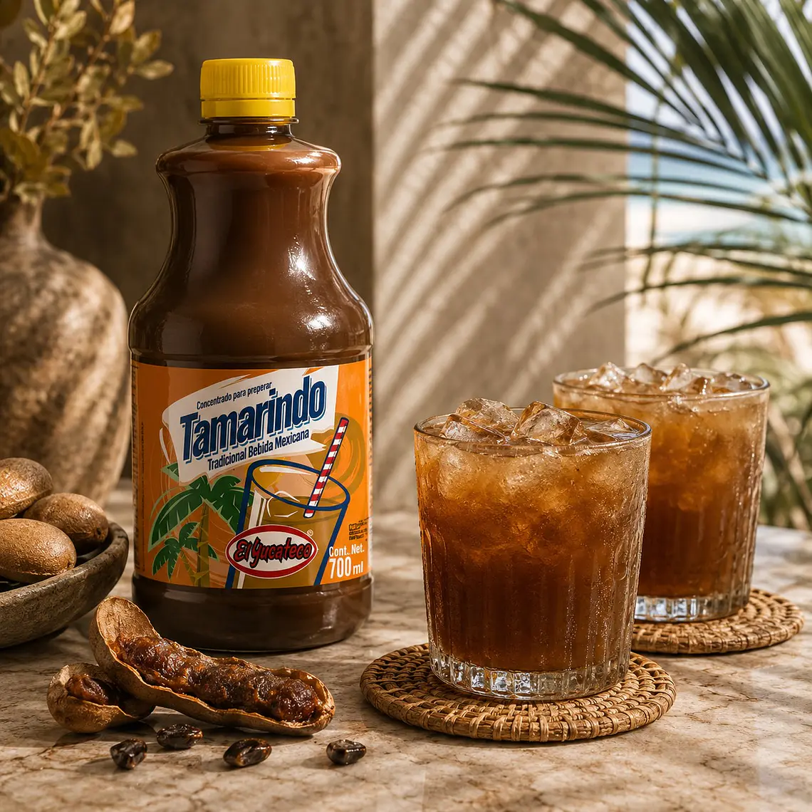 Concentrado de Tamarindo El Yucateco, 700ml 2