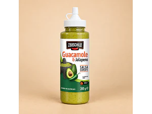 Salsa Cremosa de Guacamole y Jalapeño Zaaschila, 235g