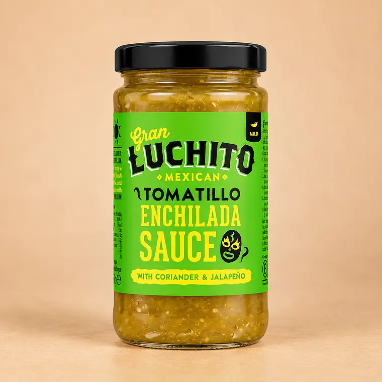 Tomatillo Enchilada Sauce Gran Luchito, 360g 1