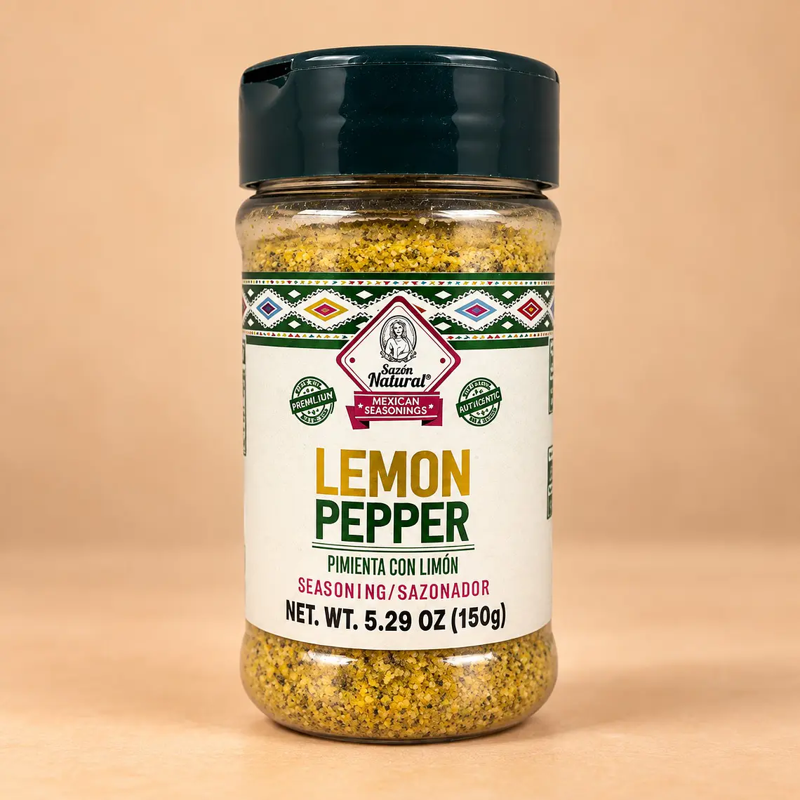 Tempero Pimenta-Limão Sazón Natural, 150 g 1
