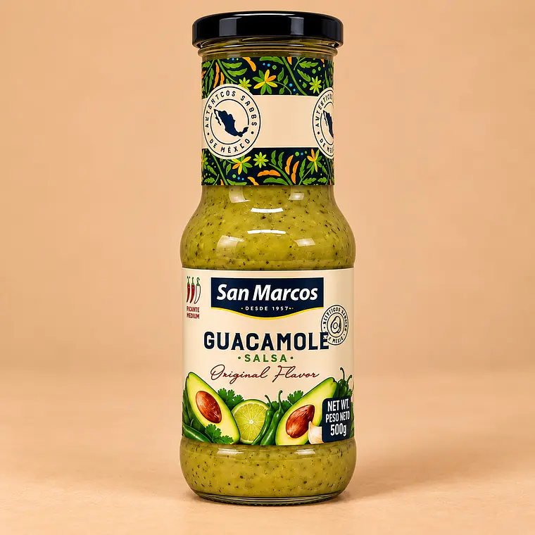 San Marcos Guacamole Sauce, 500 g 1