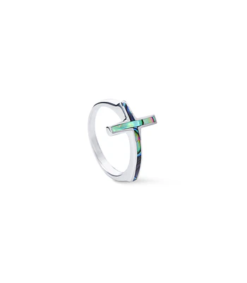 Anillo Cruz Abalone