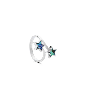 Anillo Estrellas Abalone
