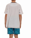 AM351 Pijama Juvenil Hombre de Algodón Estampado