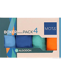 Boxer Algodón Pack4 