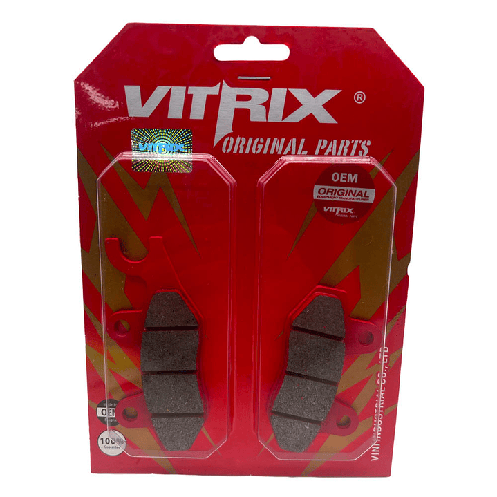 PASTILLAS FRENO TRASERA TNT 150 / TWISTER 250 / CB190 VITRIX 2