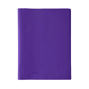 Forro Torre Cuaderno Universitario Morado