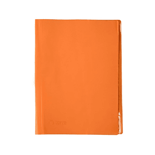 Forro Torre Cuaderno Universitario Naranjo