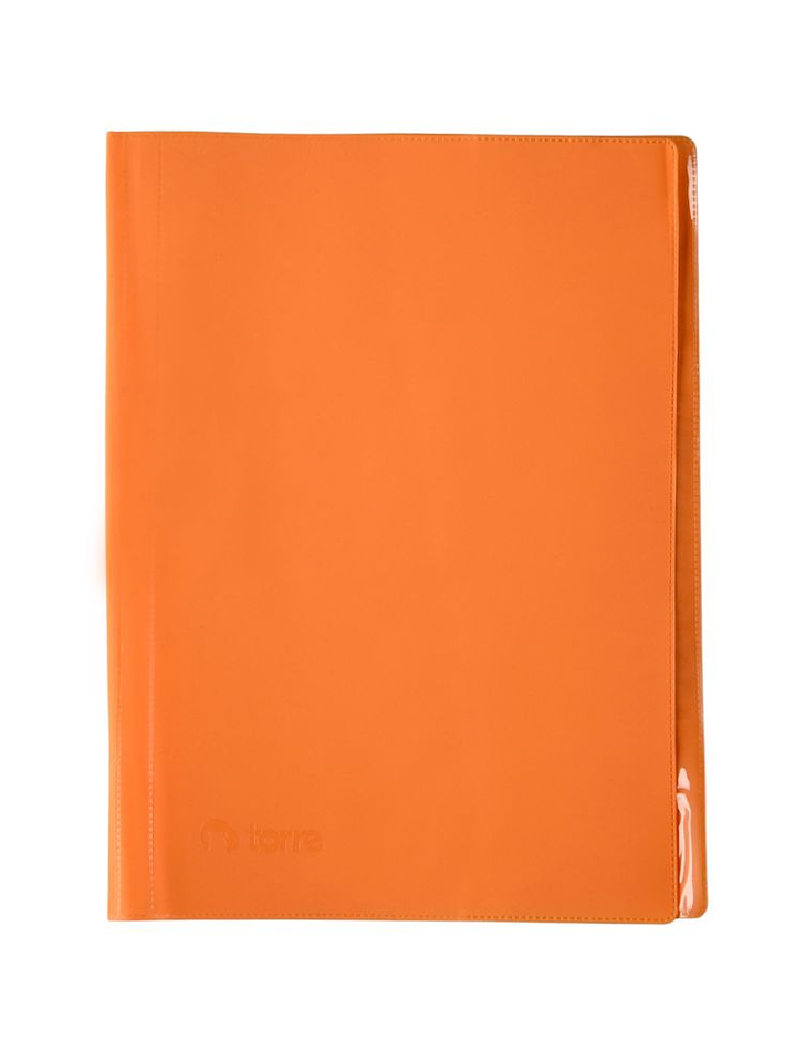 Forro Cuaderno Universitario Naranjo 1