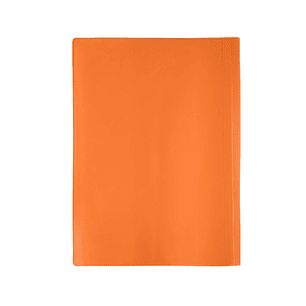 Forro Torre Cuaderno Universitario Naranjo