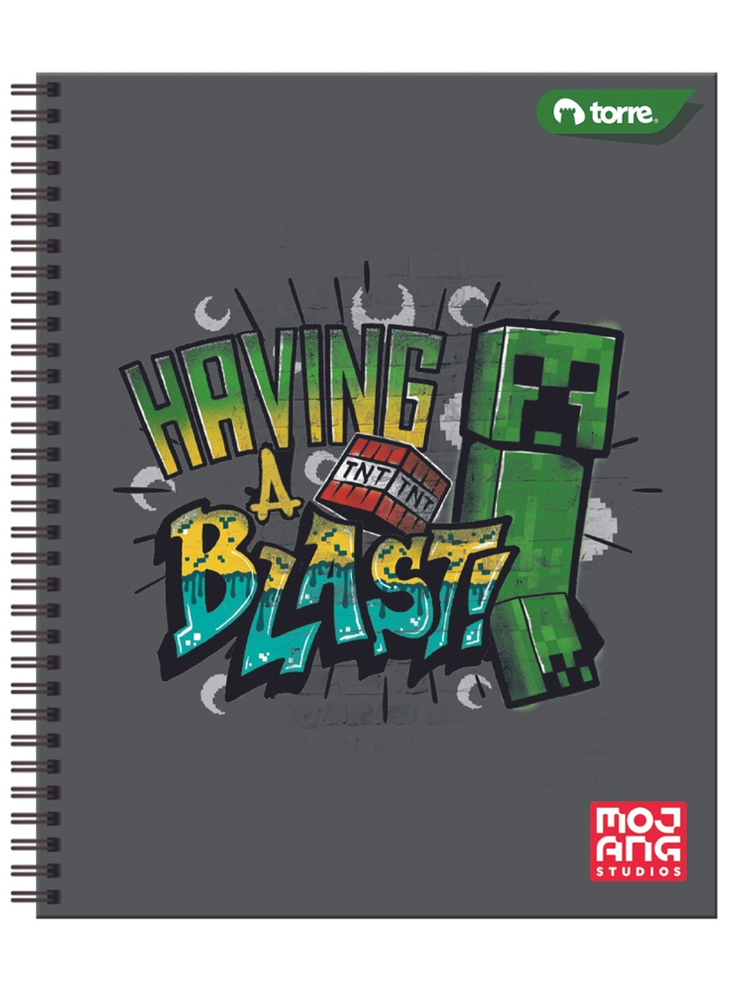 Cuaderno Universitario Torre Minecraft 7mm 100 hojas 6