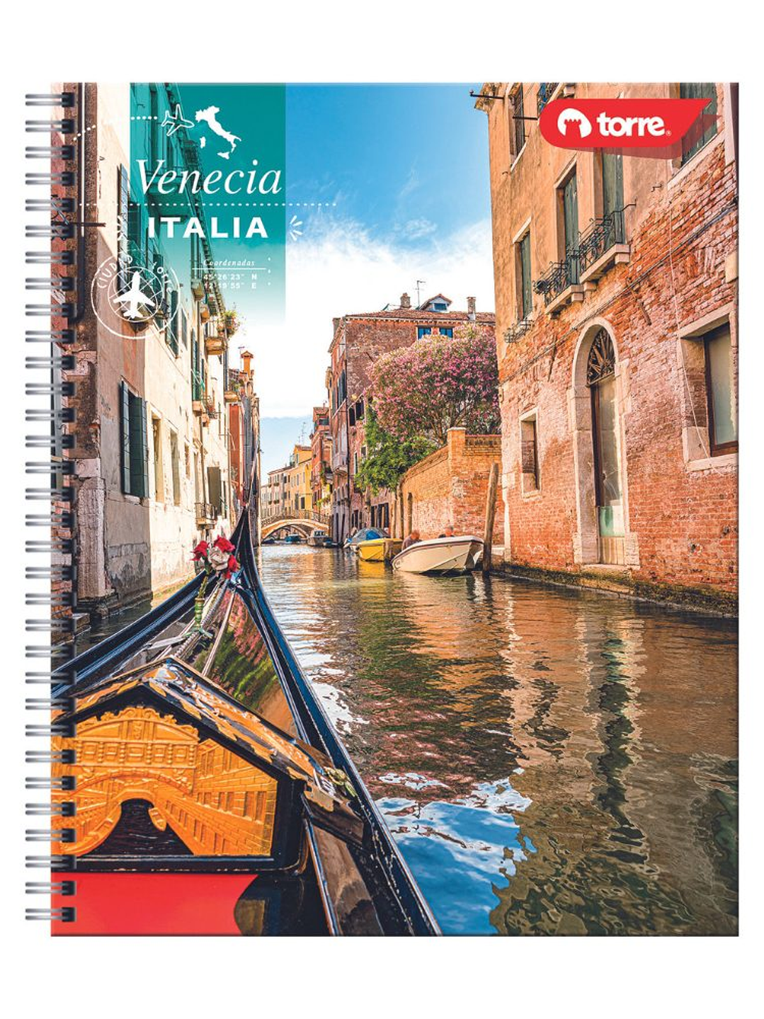 Cuaderno Universitario Torre Clásico Ciudad 7mm 100 hojas (Modelos 2026) 6