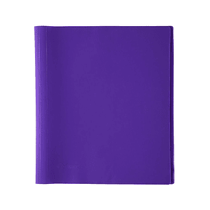 Forro Torre Cuaderno College Morado