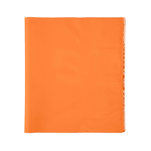 Forro Torre Cuaderno College Naranjo