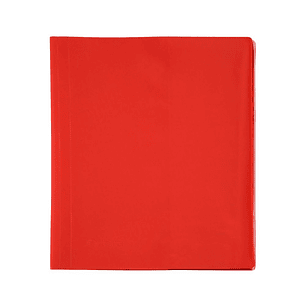 Forro Torre Cuaderno College Rojo