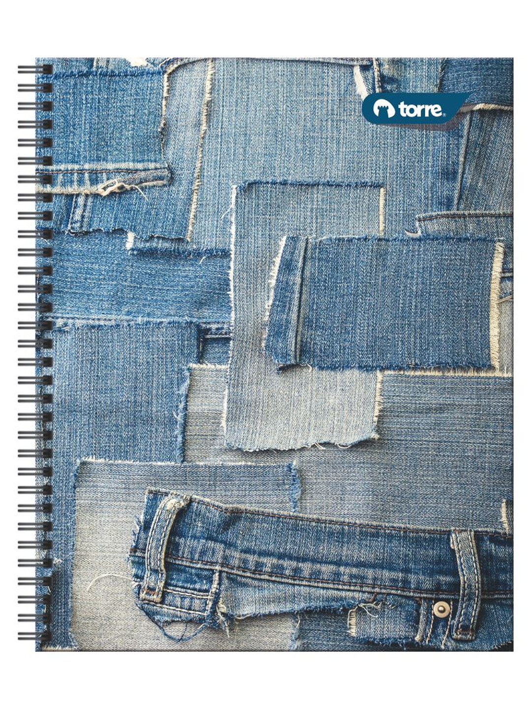 Cuaderno Universitario Torre Clásico Jeans 7mm 100 hojas 4