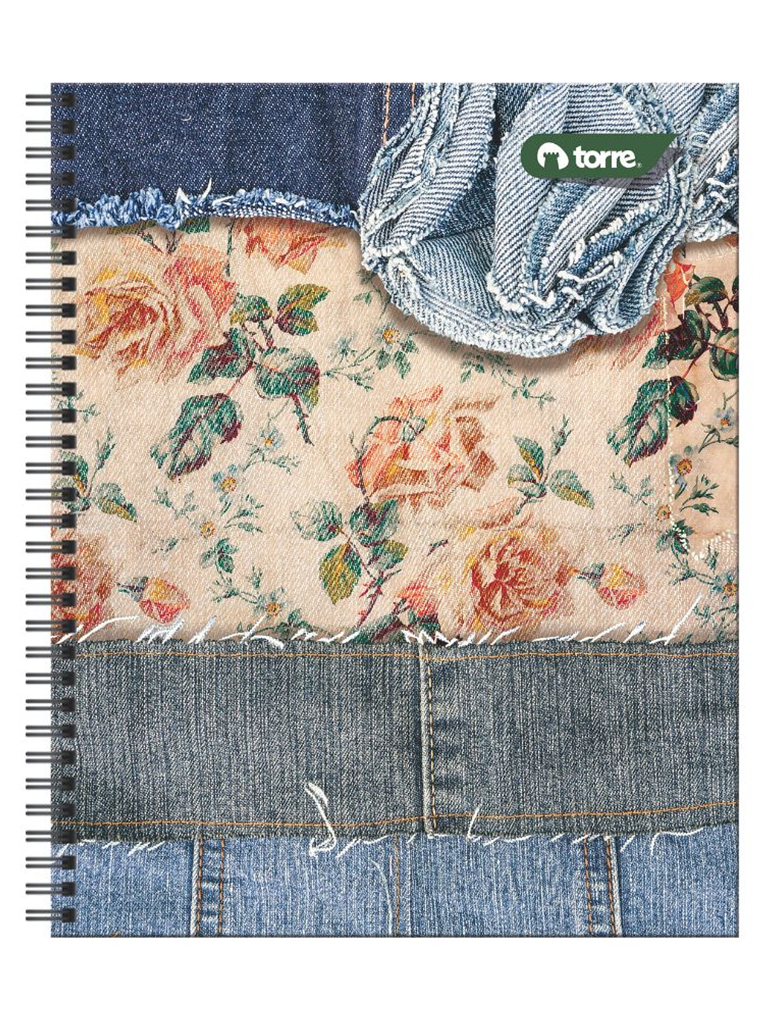 Cuaderno Universitario Torre Clásico Jeans 7mm 100 hojas 9