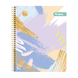 Cuaderno Clásico Torre Trendy Color 7mm 100 hojas