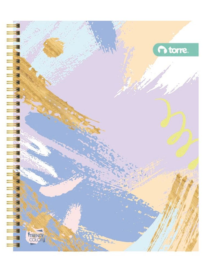 Cuaderno Clásico Torre Trendy Color 7mm 100 hojas 2