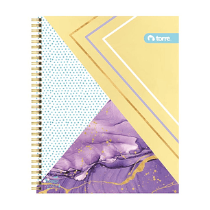 Cuaderno Clásico Torre Trendy Color 7mm 100 hojas