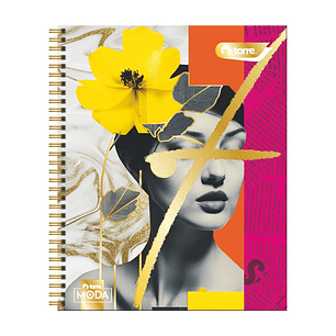 Cuaderno Clásico Torre Moda 7mm 100 hojas (Modelos 2026)