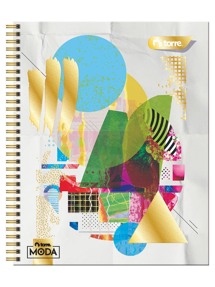 Cuaderno Clásico Torre Moda 7mm 100 hojas (Modelos 2026) 3