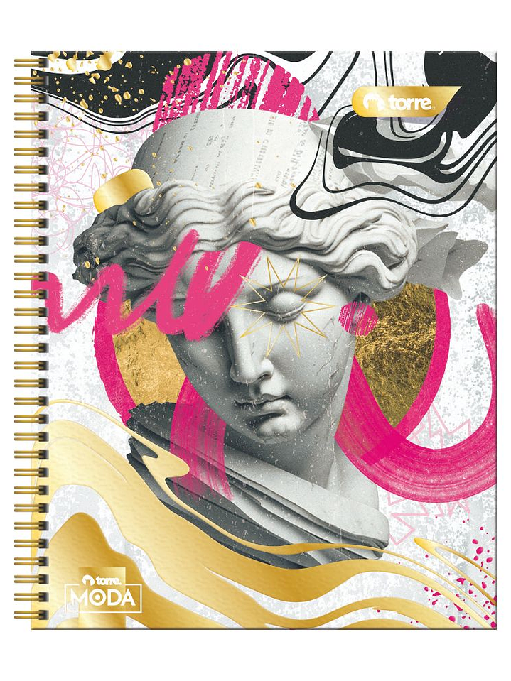 Cuaderno Clásico Torre Moda 7mm 100 hojas (Modelos 2026) 6