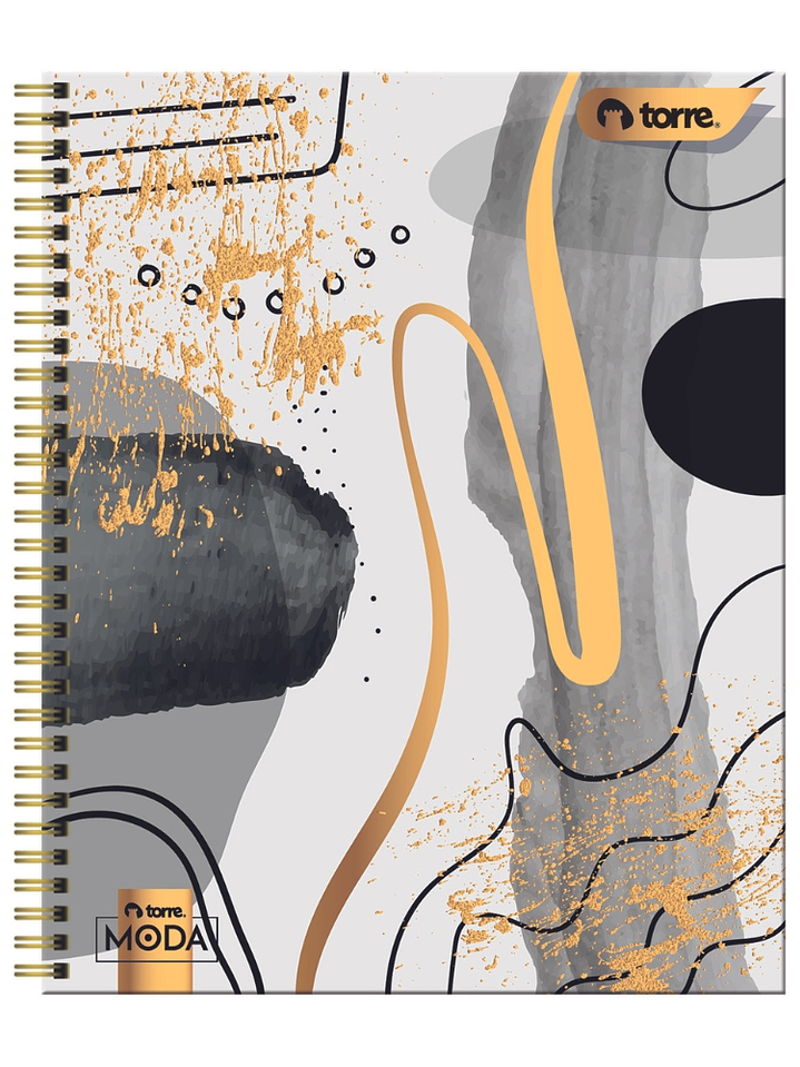 Cuaderno Clásico Torre Moda 7mm 100 hojas (Modelos 2026) 10
