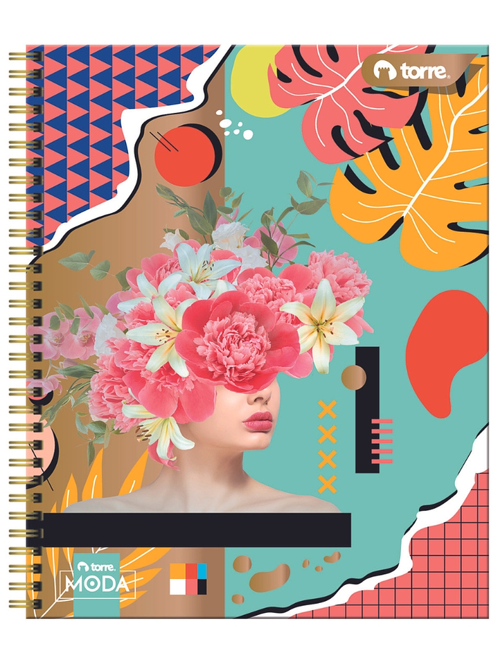 Cuaderno Clásico Torre Moda 7mm 100 hojas (Modelos 2026) 12
