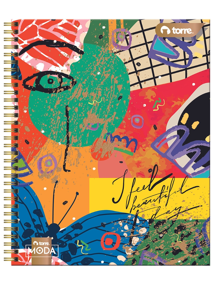 Cuaderno Clásico Torre Moda 7mm 100 hojas (Modelos 2026) 14