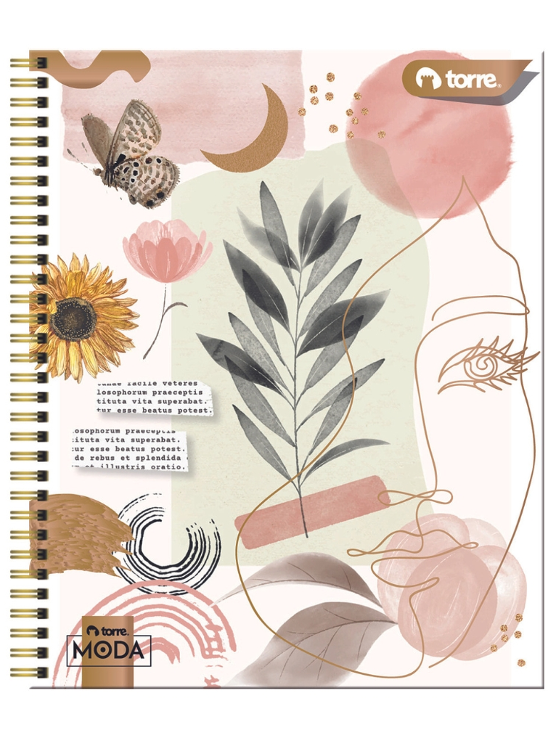 Cuaderno Clásico Torre Moda 7mm 100 hojas (Modelos 2026) 16