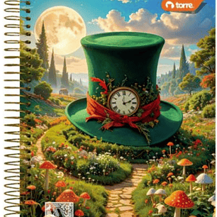 Cuaderno Top Wonderland 7mm 100 Hojas.