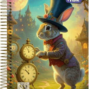 Cuaderno Top Wonderland 7mm 100 Hojas.
